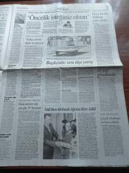 Cumhuriyet Gazetesi - 26 Temmuz 2007 - Herkes Gider Hakan Şükür Kalır - Yasin Çakmak Fenerbahçe'yi İstiyorum - Kapadokya Turizmi - Osmanlı Sanatı Japonya'da - Abdullah Gül Cumhurbaşkanı Adayı Gibi - Köpek Eti Yemeyin - Deniz Baykal SHP Ve DSP'yi Unuttu - Fransa'da Tarikat Kampına Kilit - Çevreci Avukatlar Fişlendi