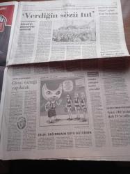 Cumhuriyet Gazetesi - 6 Eylül 2010 - Serdar Özkan Arda Turan Tam Bir Kaptan - Minderde Madalya Avı - Rıza Kayaalp - Ankara Emniyet Müdürü Özdemir Cemaat Kurbanı - Hanefi Avci- Irak Devlet Başkanı Şirvan El Vaili - Kemal Kılıçdaroğlu Dokunulmazlığı Kaldır Ben De Evet Oyu Vereyim - Devlet Bahçeli Balkanlarda