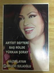 Türkan Şoray Orijinal Renkli Fotoğrafı Yeşilçam, Film Sinema Tarihi Artist Defteri Baş Rolde Türkan Şoray, Hazırlayan Dt.Ulvi Sulaloğlu 11x15 cm