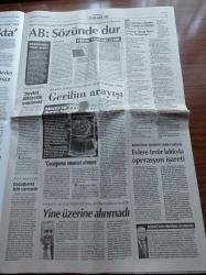 Cumhuriyet Gazetesi - 7 Kasım 2013 - Özerkliğin Ruhuna El Fatiha - Mancini'nij Avrupa Vizyonu - Kıbrıs Yine Sandığa Gidiyor - INıVA'nın İlk Desteği Türk Sanatçıya - Kızlı Erkekli Direndiler - İngilizler Fiber Optik Hattı İzlemiş - Yaser Arafat'ı Zehirlemişler