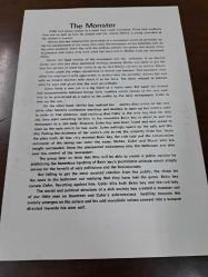 Canavar Cafer ( The Monster ) Filmi - Afişi - No: 1 - Movie Poster -