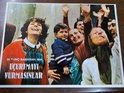 Uçurtmayı Vurmasınlar Filmi - Lobi Kart Seti - Lobby Cards Set - Nur Sürer- Ozan Bilen - Füsun Demirel- Güzin Özipek- Rozet Hubes- Güzin Özyağcılar- Meral Çetinkaya - Ayla Aslancan- Emel Çeviren- Tanju Tuncer- Ayben Erman - Yasemin Alkaya- Sabiş Kara - Özlem Savaş- Sevim Metin- Gülizar Tunç- Selma Tercan- Özlem Üstüner- Sevgi Sakarya- Barış Çelikoğlu- Gönül Demirkol- Hale Akınlı- Feride Çiçekoğlu- Erdal Kahraman- Jale Başaran- Özkan Turgay- Magnum Film- 2'li Set