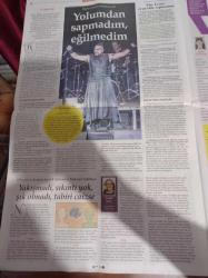 Cumhuriyet Pazar Gazetesi - 19 Aralık 2021 - Sayı 1658- Hayko Cepkin Kendi Yolunda Yürüyor - İngmar Bergman'ın İzinde Tiyatro - Ece Dizdar - Öner Erkan - Engin Hepileri Her Rolü Oynamaya Hazır - Metaverse - Picasso'nun Depresif Mavi Dönemi - Formula 1'i Milyonlara Sevdirdi - Hayvan Beslemek Sürgün Sebebi