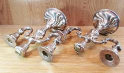 ReTRo AVRUPA GüMüŞ KaPLaMa ÇİFT ŞAMDAN....