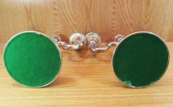 ReTRo AVRUPA GüMüŞ KaPLaMa ÇİFT ŞAMDAN....