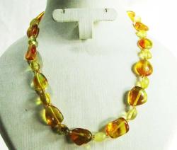 HaKiKi BALTIK DAMLA KeHRiBaR BEBEK-ÇOCUK KOLYEsi...Diş Çıkarma 8,2gr