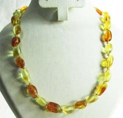 HaKiKi BALTIK DAMLA KeHRiBaR BEBEK-ÇOCUK KOLYEsi...Diş Çıkarma 9,3gr