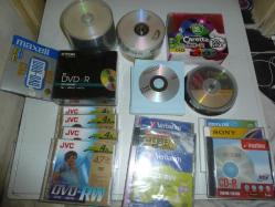 Antika - BOŞ DVD-CD-DVD-RW- CDRW 154 ADET +200 ADET CD ZARFI+ÜCRETSİZ KARGO - kitantik - kitaLog
