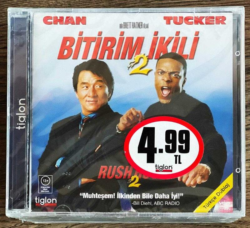 Efemera - Bitirim İkili 2 - Rush Hour 2 (2001) Orjinal VCD Film
