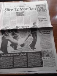 Cumhuriyet Gazetesi - 12 Eylül 2012  - Şadan Kalkavan Aykut Vefasızmış - Ulusal Milli Takım Kadıköy'ü Salladı - Cumhuriyet Halk Partisi Lideri Kemal Kılıçdaroğlu Afyon'da Sabotaj Var İddiasının Arkasında Durdu- Sultangazi'de Canlı Bomba Saldırısında 1 Polis Şehit Oldu - Recep Tayyip Erdoğan