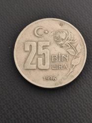 Efemera - 25 BİN LİRA 1996 - kitantik - kitaLog
