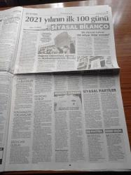 Cumhuriyet Gazetesi - 18 Nisan 2021 - Hamamda Işık Heykeli - Genco Erkal - Judoda Milli Sporcu Vedat Albayrak Altın Madalya Aldı - Kaleci Altay Bayındır Sezonu Kapattı - İyi Parti Lideri Meral Akşener Tuz Kokmuş Ülkede Dedi - Mısra Öz Sel Yoğun Bakımda - Çorlu Tren Katliamı