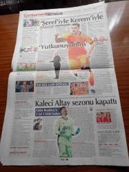 Cumhuriyet Gazetesi - 18 Nisan 2021 - Hamamda Işık Heykeli - Genco Erkal - Judoda Milli Sporcu Vedat Albayrak Altın Madalya Aldı - Kaleci Altay Bayındır Sezonu Kapattı - İyi Parti Lideri Meral Akşener Tuz Kokmuş Ülkede Dedi - Mısra Öz Sel Yoğun Bakımda - Çorlu Tren Katliamı