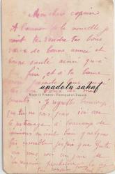 Fantezi Kart: Romantik Aşıklar / İnci Kolyeli Sarı Yakalı Elbiseli Kadın ve Çiçek Tutan Erkek