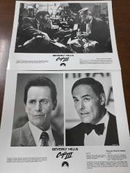 Orijinal Amerikan Baskısı  -  Beverly Hills Cop 3 ( Sosyete Polisi 3 )  Filmi - Siyah Beyaz - Lobi Kart Seti - Lobby Cards Set - 17'li Set - Bruce W.Talamon