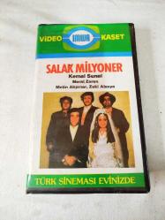 16153-KEMAL SUNAL-SALAK MİLYONER VHS VİDEO KASET/ALMAN BASKI