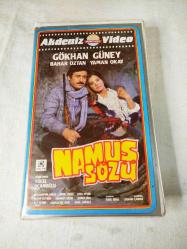 Efemera - 16155-GÖKHAN GÜNEY-NAMUS SÖZÜ VHS VİDEO KASET/ALMAN BASKI - kitantik - kitaLog