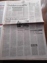 Cumhuriyet Gazetesi - 18 Şubat 2014 - Kadıköy'e Ali İsmail Korkmaz Heykeli - All Star Büyüledi - Anacığım Bu Porno - Balyoz Tutsakları Konuştu - Taksim'de Büyük Patlama - Kamu Reklamı Yandaşa - 400 Yıllık Kemanlar - Kutupta En Soğuk Savaş