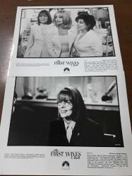 Orijinal Amerikan Baskısı  -  The First Wives Club ( İlk Eşler Kulübü )  Filmi - Siyah Beyaz - Lobi Kart Seti - Lobby Cards Set - 13'lü Set -  Andy Schwartz - Goldie Hawn - Bette Midler - Diane Keaton