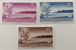 1947 ÜÇÜNCÜ MİLLETLERARASI ÜZÜM VE ŞARAP KONGRESİ MNH SERİSİ 2024 KATALOK DEĞERİ;50.00TL UU2İ3