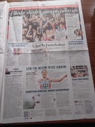 Cumhuriyet Gazetesi - 22 Ağustos 2011 - Ulusal Kadın Voleybol Takımımız Dünya Şampiyonu - 26. Üniversiteler Yaz Oyunları - Amazon Kadınları Köyüne Döndü - Şirinler - Çevreyi KHK Vurdu- Uğur Mumcu'yu Kim Öldürdü - Muhalifler Trablus'ta 400 Ölü - Ankara Barosu Başkanı Metin Feyzioğlu - Beşar Esad İçişlerimize Karışmayın - Recep Tayyip Erdoğan