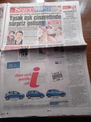 Sözcü Gazetesi - 13  Mayıs 2011 - Bursaspor'a Ağır Ceza - Ünal Aysal'ın Başkanlığı Garanti - Tokat'a Ferrari Geldi - AKP'nin Adayı Ergenekoncu İle Yanyana - Veli Küçük - Recep Tayyip Erdoğan En Pahalı Alışverişini Yaptı - Namık Kemal Zeybek'ten Mitingde Erdoğan'a Hakaret - Bülent Arınç'tan Vekillere Özel Yasa