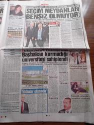 Sözcü Gazetesi - 10 Mayıs 2011 - Nuri Şahin Real Madrid'de - Beşiktaş Antrenörü Tayfur Havutçu - Kum Festivali - YGS'de Skandal Bitmiyor - Recep Tayyip Erdoğan'ın Düzeyli Miting Konuşmaları - Nimet Çubukçu'nun Personeli Döner Yedi Zehirlendi - İran Usame Bin Ladin Eceliyle Öldü - MHP'de Kaset İçin İstifa Yok- Süleyman Demirel