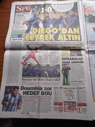Sözcü Spor Gazetesi - 31 Ocak 2016 - Diego'dan Çeyrek Altın - Aziz Yıldırım Devlet Hep Alıyor Hakkımızı Vermiyor - Tecavüz İsyanı - Baldıran Zehirini Şehitlere İcirdiler - TSK'daki Paralel Açığa Çıkmadı - Bülent Arınç