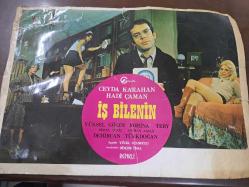 İş Bilenin Filmi -  Lobi kartı - No: 1 - Lobby Cards - Hadi Çaman- Ceyda Karahan - Yüksel Gözen- Romina Tery - Meral Deniz- Asuman Arsan- Demircan Türkdoğan- Yücel Uçanoğlu- Dinçer Önal