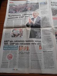 Sözcü Gazetesi - 12 Nisan 2015 - Türk Futbolu Şimdi Yandı - Diego Ribas Başkanı Çiğnedi Kendi İpini Çekti - Ergenekon Balyoz Gezi Ve Tencere Tavadan Sonra Alkışı da Yakında Darbe Sayacaklar - Para Milletten Sansür TRT'de - AKP'nin Seçim Kampanyasını Recep Tayyip Erdoğan Başlattı