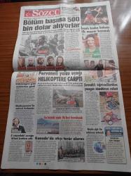 Sözcü Gazetesi - 15 Nisan 2019 - 10 Kişilik Fenerbahçe Galatasaray'a Çelme Taktı - Fatih Terim - Ali Koç - İranlı Kadın Boksör İlk Maçını Kazandı - Shakespeare'in Adresi Bulundu - Tunç Soyer'den İstanbul Mesajı - İBB Egemen Bağış'a Şoför Bağışlamış - Ekrem İmamoğlu Kimin Mazbatasını Kime Vermiyorsun