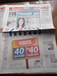 Sözcü Gazetesi - 6 Ekim 2010 - Fenerbahçe Chelsea İle Yarışıyor - Gökhan Ünal'a Şok Teklif - Halle Berry - Lezbiyen Çift Beşiz Bekliyor - Yakında Üniversitelerde Türbansız Girilmeyecek - Askerden En Fazla Darbeyi Yiyen Süleyman Demirel Gerçeği Açıklıyor - Savcı Zekeriya Öz Tehdit Etti