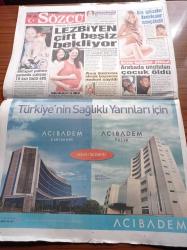 Sözcü Gazetesi - 6 Ekim 2010 - Fenerbahçe Chelsea İle Yarışıyor - Gökhan Ünal'a Şok Teklif - Halle Berry - Lezbiyen Çift Beşiz Bekliyor - Yakında Üniversitelerde Türbansız Girilmeyecek - Askerden En Fazla Darbeyi Yiyen Süleyman Demirel Gerçeği Açıklıyor - Savcı Zekeriya Öz Tehdit Etti