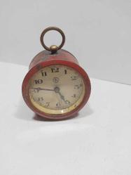 MS10-----DEKORLUK ESKİ KURMALI MASA SAATİ-- ARIZALI BAKIM İSTER