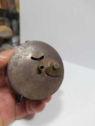 MS10-----DEKORLUK ESKİ KURMALI MASA SAATİ-- ARIZALI BAKIM İSTER