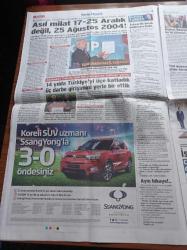 Sözcü Gazetesi - 25 Eylül 2016 - Derbi Faturası Hocalara - Şenol Güneş - Roberto Mancini - İkinci Kez Hacca Giden 530 Dolar Fazla Ödeyecek - Anıtkabir'e Çocuk Parkı Koydular - Beşar Esad Zulmü - AKP'de Kaç FETÖ'cü Var - 17 25 Aralık - Ebru Gündeş Reza Zarrab'tan Boşanıyor