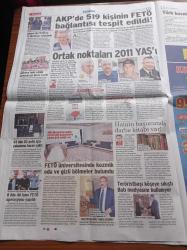 Sözcü Gazetesi - 25 Eylül 2016 - Derbi Faturası Hocalara - Şenol Güneş - Roberto Mancini - İkinci Kez Hacca Giden 530 Dolar Fazla Ödeyecek - Anıtkabir'e Çocuk Parkı Koydular - Beşar Esad Zulmü - AKP'de Kaç FETÖ'cü Var - 17 25 Aralık - Ebru Gündeş Reza Zarrab'tan Boşanıyor