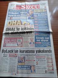 Sözcü Gazetesi - 30 Eylül 2016 - Osmanlıspor Zürih'te Yıkıldı - Wesley Sneijder Çocuklarım Galatasaray'da Oynasın - IŞİD'lilerin Kafasını Kesip Çorba Yapıyor - Recep Tayyip Erdoğan Fabrika Ayarlarına Döndü- Adil Öksüz'ün Kaldığı Ev Özel Karargah Çıktı