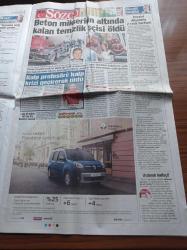 Sözcü Gazetesi - 30 Eylül 2016 - Osmanlıspor Zürih'te Yıkıldı - Wesley Sneijder Çocuklarım Galatasaray'da Oynasın - IŞİD'lilerin Kafasını Kesip Çorba Yapıyor - Recep Tayyip Erdoğan Fabrika Ayarlarına Döndü- Adil Öksüz'ün Kaldığı Ev Özel Karargah Çıktı