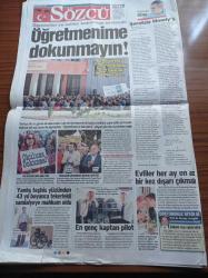 Sözcü Gazetesi - 27 Eylül 2016 - Bruma Bir Projedir - Beşiktaş Kanatlanacak - CHP Manisa Milletvekili Özgür Özel - Andımız'ı Okuyan Çocuklar FETÖ'cü IŞİD'li PKK'lı Olmaz - MHP'li Zihni Açba'dan İnanılmaz İddia - Yüreğimiz Yanıyor 10 Şehit - OHAL Mağdurları CHP'yi Doldurdu