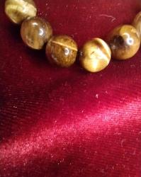 DOĞAL TAŞ,KAPLAN GÖZÜ TAŞI BİLEKLİK.ELASTİKİ HER BİLEĞE UYGUNDUR 88