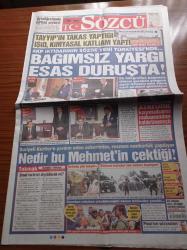 Sözcü Gazetesi - 23 Eylül 2014 - Mesut Özil Kendimi İspat İçin Oynamıyorum - Özel Olimpiyatlar - Ortaöğretimde Türban Serbest - AKP İktidarının Sözde Yeni Türkiyesi'nde Bağımsız Yargı Esas Duruşta - Nedir Bu Mehmet'in Çektiği - Atatürk Kaymakamı Makamından Kaldırmamıştı- İktidardan Baskı Var - Levent Kırca