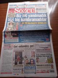 Sözcü Gazetesi - 20 Aralık 2018 - Galatasaray'ın Golcüleri Çin'den Gelecek - Fenerbahçe Obeziteye Karşı - Ali Tatar'ın Ailesi Ve Silah Arkadaşları Böyle Dedi - Canan Kaftancıoğlu'na FETÖ'den Soruşturma- Emin Çölaşan FETÖ'yü Devletten Önce Tespit Etti - Bu Nasıl Yerli Ve Milli