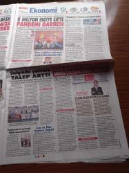 Sözcü Gazetesi - 20 Haziran 2021 - Euro 2020 Avrupa Futbol Şampiyonası Fikstürü - Kırmızı Devrim Yeni Başkan Burak Elmas - Filistin Tarihi Geçmekte Olan Aşıları Geri Yolladı - AKP'li Eski Başkanı Devlet Hastanesi'ne Müdür Atadılar - Diyanet 5 Yıldızlı Otelde Toplantı Yaptı - Sezgin Baran Korkmaz Tutuklandı - Kemal Kılıçdaroğlu