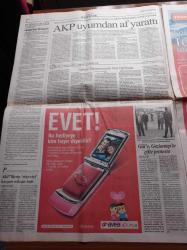 Cumhuriyet Gazetesi - 9 Şubat 2008 - Ulusal Tenisçi İpek Şenoğlu Yarıfinalde - Galatasaray'da Havuz Kavgası -  Aziz Yıldırım'dan Örnek Davranış - Tarihi Kanal Tehlikede - Ferhat İle Şirin - İran'da Kara Çarşaf Krizi - İmam Hatip'e Katmerli Avantaj - Tesettür Hastanesi - MFÖ - Başbakan Recep Tayyip Erdoğan Almanya'da