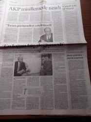 Cumhuriyet Gazetesi - 9 Şubat 2008 - Ulusal Tenisçi İpek Şenoğlu Yarıfinalde - Galatasaray'da Havuz Kavgası -  Aziz Yıldırım'dan Örnek Davranış - Tarihi Kanal Tehlikede - Ferhat İle Şirin - İran'da Kara Çarşaf Krizi - İmam Hatip'e Katmerli Avantaj - Tesettür Hastanesi - MFÖ - Başbakan Recep Tayyip Erdoğan Almanya'da