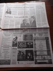 Cumhuriyet Gazetesi - 9 Şubat 2008 - Ulusal Tenisçi İpek Şenoğlu Yarıfinalde - Galatasaray'da Havuz Kavgası -  Aziz Yıldırım'dan Örnek Davranış - Tarihi Kanal Tehlikede - Ferhat İle Şirin - İran'da Kara Çarşaf Krizi - İmam Hatip'e Katmerli Avantaj - Tesettür Hastanesi - MFÖ - Başbakan Recep Tayyip Erdoğan Almanya'da