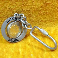 VINTAGE WITCH CITY SALEM METAL ANAHTARLIK