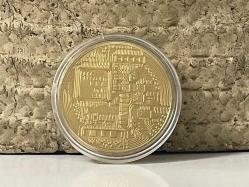 Bitcoin Hatıra Parası - Altın Rengi - Çil