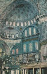 1967 Uçak 10 Kuruş tek pullu,BÜYÜK EFES OTELİ İZMİR Damgalı Sultanahmet Camii Kartpostalı.